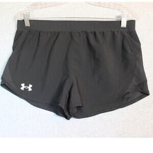 UnderArmour Unlined Black Athletic Shorts Drawstring Womens‎ Size Small *2 pairs